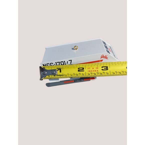 Star Trek U.S.S. Enterprise NCC-1701/7 Galileo Spacecraft Ornament 1992 Hallmark - Picture 6 of 12